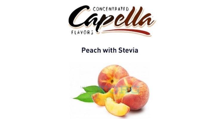 Изображение Ароматизатор Capella Peach With Stevia Ароматизатор Capella Peach With Stevia